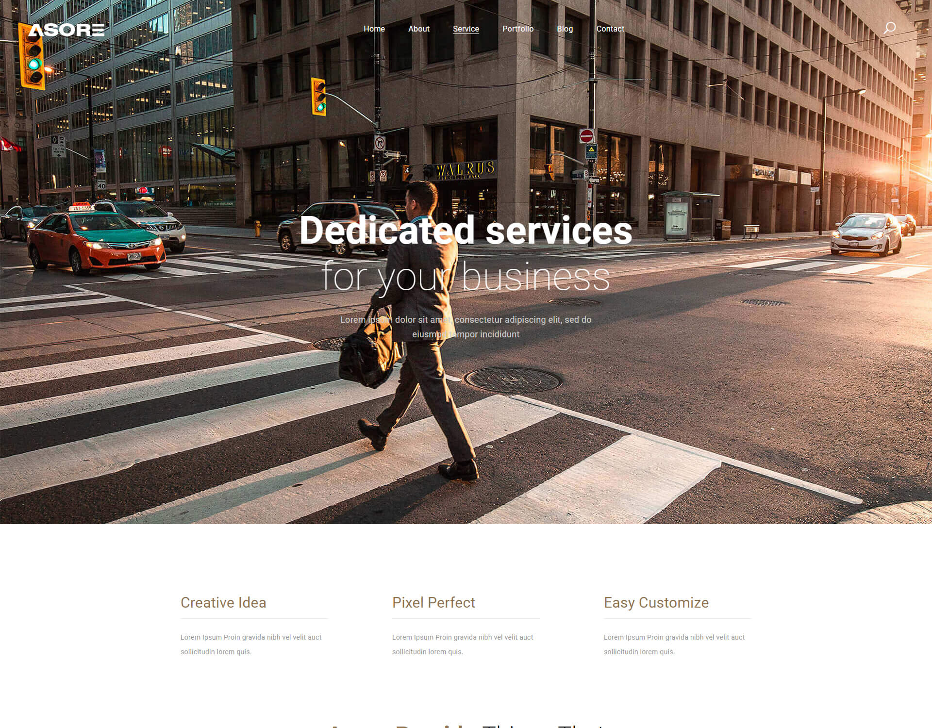 Service Bootstrap Asore – Business Bootstrap 5 Template