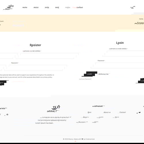 Brancy Care HTML template