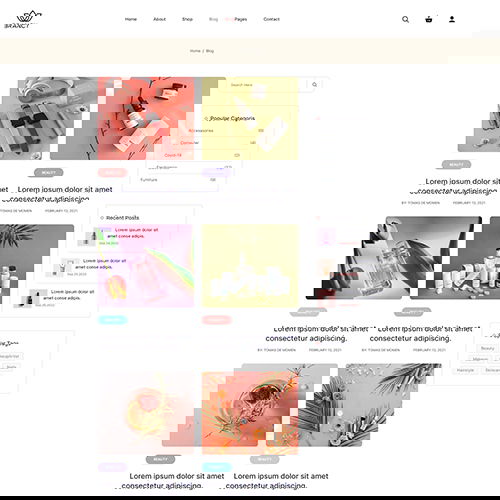 Brancy Care HTML template