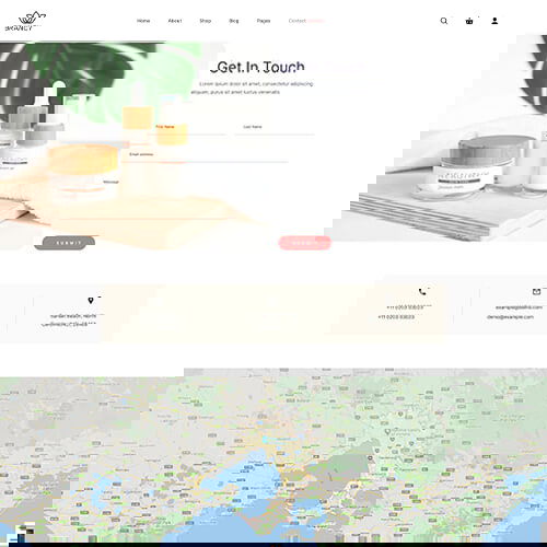 Brancy Care HTML template