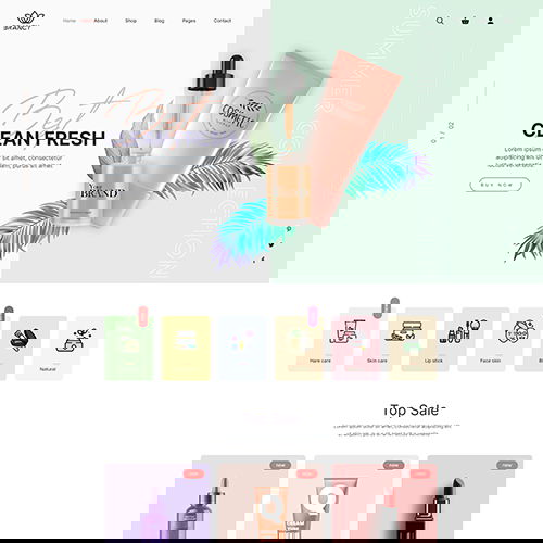 Brancy Care HTML template