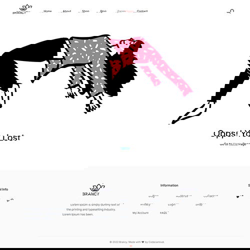 Brancy Care HTML template