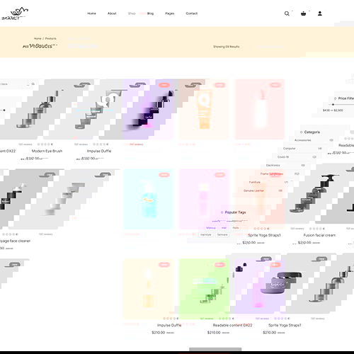 Brancy Care HTML template