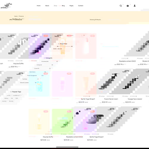 Brancy Care HTML template