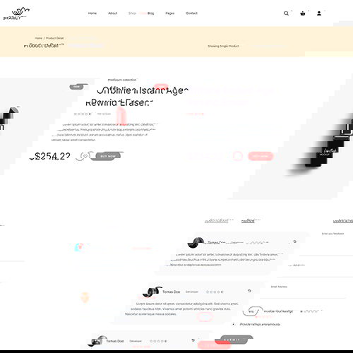 Brancy Care HTML template