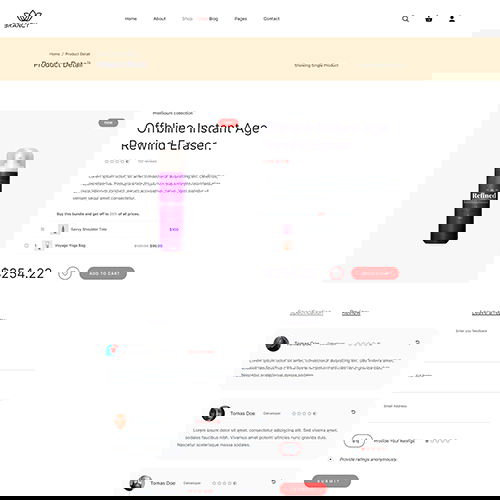 Brancy Care HTML template